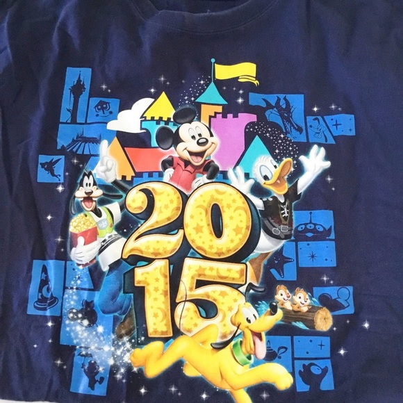 Vintage Disney 2XL Lot Of Womens Tee Shirts Lot Of 10 Mickey Pooh Halloween - Picture 6 of 12